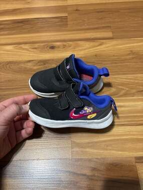 Nike Star Runner 7.5 SE Toddler Shoes Black/Lapis/Very Berry DJ4696-013